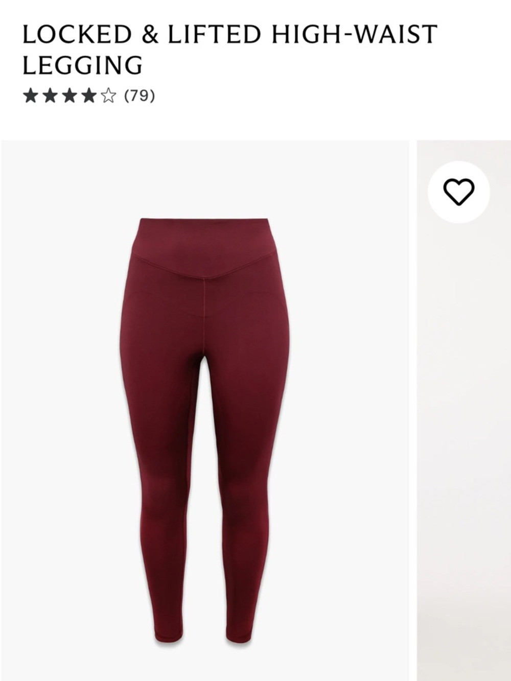 NWOT Savage high waisted leggings size S, wine, never worn brand new